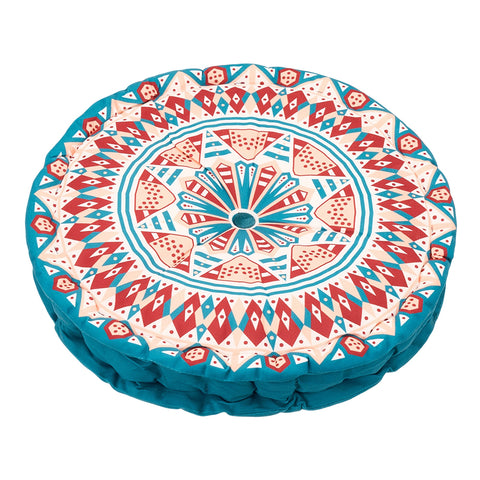 Round Bohemian Tatami Seat Cushion, HT070153