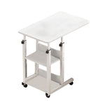 Height Adjustable Mobile Table Overbed Desk with Wheels, SC1897