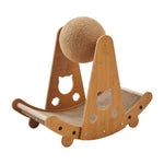 Cat Scratching Board Cardboard Bed with Sisal Ball, CT1075 (Ver.2)