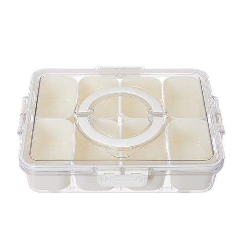 Fridge Storage Container with Eight Compartments, WM0756(Ver.2)