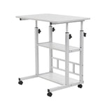 Height Adjustable Mobile Overbed Table with Wheels, SC2099 (Ver.2)