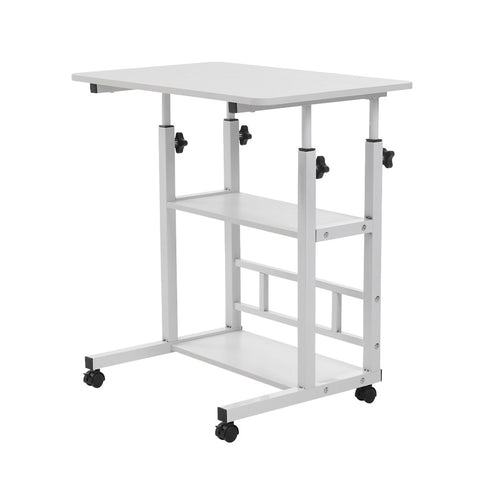 Height Adjustable Mobile Overbed Table with Wheels, SC2099 (Ver.2)