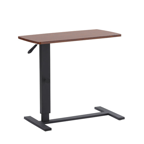 Height Adjustable Mobile Table Overbed Desk with Wheels, SC1045