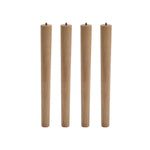 4Pcs Vertical Wooden Furniture Legs, PM0683