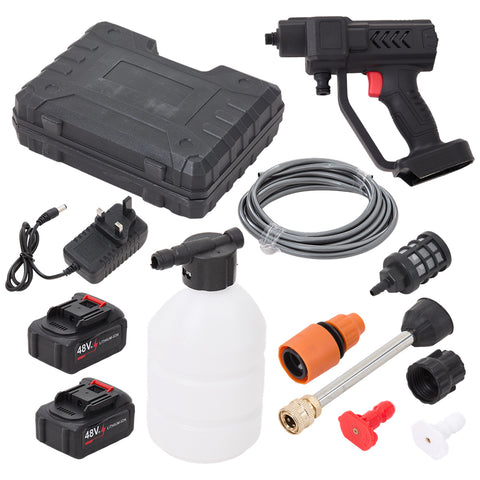 Electric Handheld Pressure Washer Cleaner with 2 Batteries, GT200096