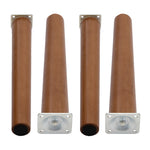 4Pcs Vertical Wooden Furniture Legs, PM0670