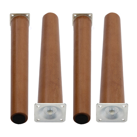 4Pcs Vertical Wooden Furniture Legs, PM0670