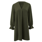 V-neck Long Sleeves Dress, CC060570
