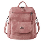 Vintage PU Leather Backpack, JW0019