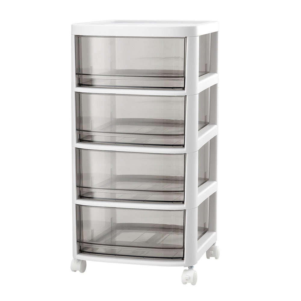 4-Tier Floor-standing Storage Drawer Cart Organiser Rack, SC1561 (Ver ...