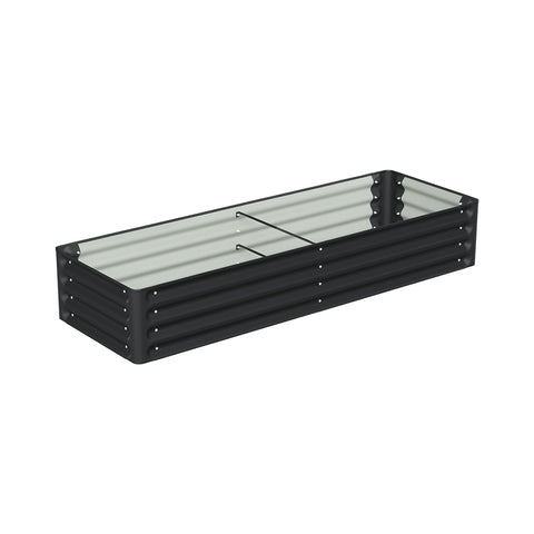 Rectangular Galvanized Steel Raised Garden Bed, PM1801 (Ver.2)