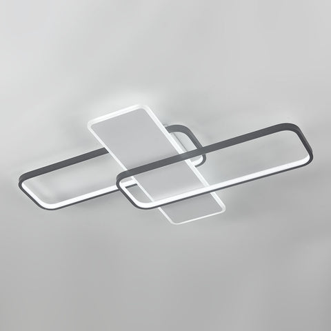 Livingandhome Rectangular LED Modern Ceiling Light, LG1099