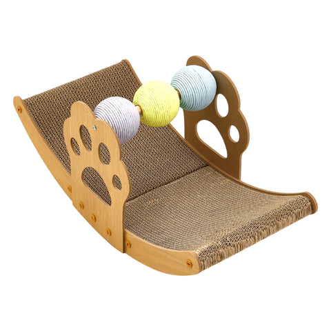 3 In 1 Cat Rocking Bed Scratching Chair, PT080023
