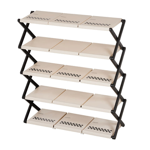 5-Tier Foldable Shoe Rack for Home and Dorm, LY0110 (Ver. 2)