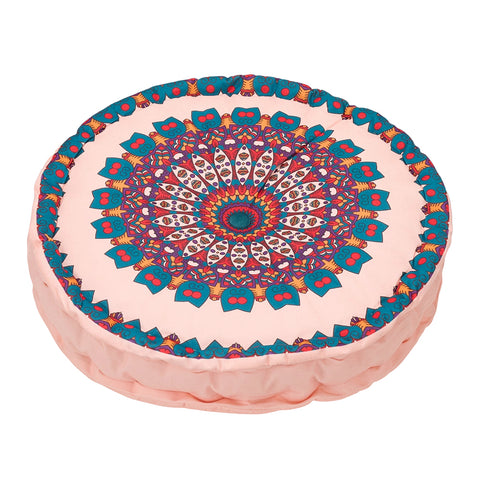 Round Bohemian Tatami Seat Cushion, HT070155