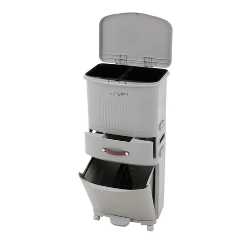 36L 3-Tier Trash Bin, WM0686