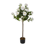 Artificial Camellia Tree Potted Plant Home Decoration, WB0257 (Ver.2)