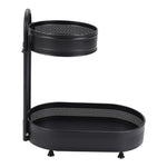 Livinganghome Kitchen Rotating Spice Rack Desktop Storage Shelf, WM0402