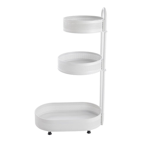 Livinganghome Kitchen Rotating Spice Rack Desktop Storage Shelf, WM0403