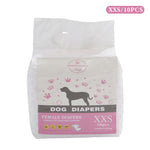 10Pcs All-absorb Disposable Dog Diapers, CT0509