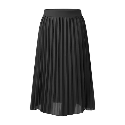 Casual High-Waisted A-Line Pleated Skirt for Summer, CC060867 (Ver.2)