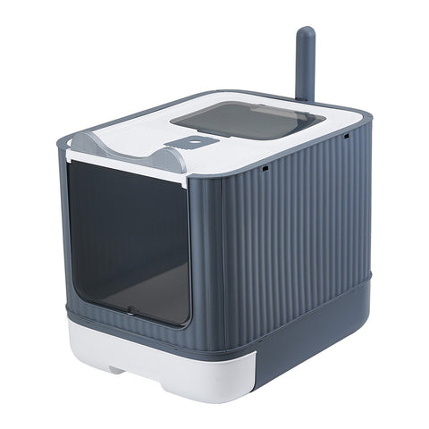 Large Enclosed Cat Litter Box, CT1317 (Ver.2)