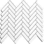 10Pcs Self-Adhesive Wall Tile Stickers, HF070001 (Ver.2)