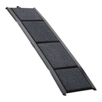 160x44cm Outdoor Foldable Metal Dog Ramp Non-slip Pet Ladder For Car, CW0025