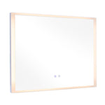 Livingandhome Frameless Anti-Fog Dimmable LED Wall Mirror, DM0515
