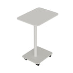 C Shaped Side Table with Lockable Wheels, FL280053