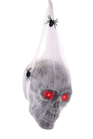 Halloween Glowing Hanging Skull, JR0007