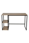 Wooden Office Study Desk with Shelves, ZH1638