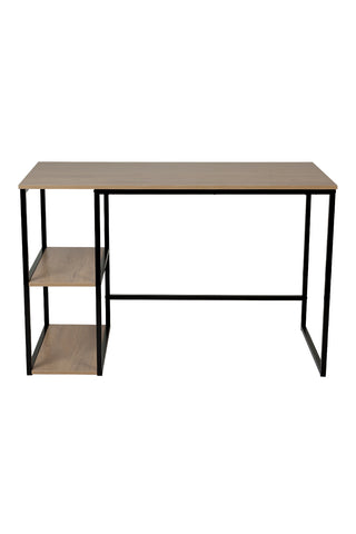 Wooden Office Study Desk with Shelves, ZH1638