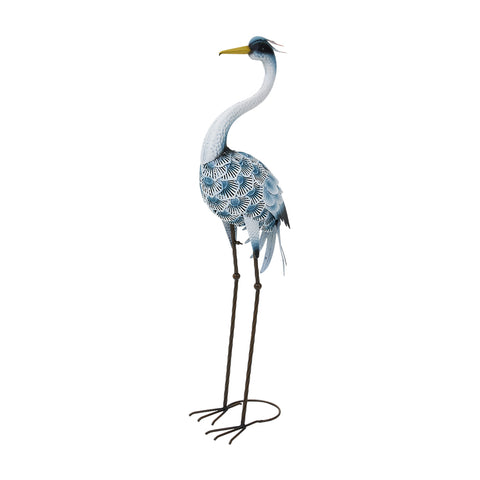 Metal Crane Garden Statue Decoration Ornament, ZX0088 (Ver.2)