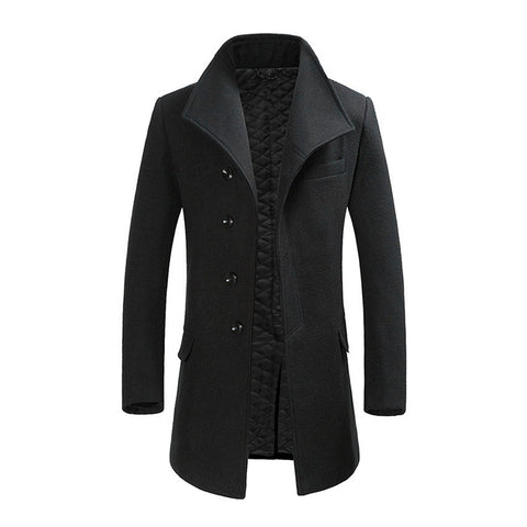 Winter Wool Blend Coat, CC290234