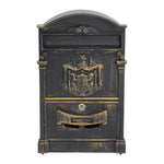 Vintage Wall-Mounted Postbox with Lock, WM0230 (Ver.2)
