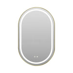 Wall Mounted Oval LED Bathroom Mirror, FW240048