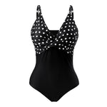 V-Neck One-Piece Swimsuit, CC060015 (Ver.2)