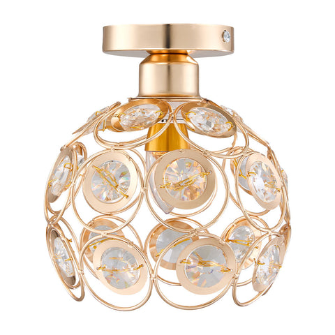 E27 Modern Crystal Ceiling Light, LI210050