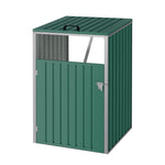Metal Outdoor Garbage Bin Shed For 1 Trash Bin, PM1819 (Ver.2)