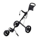 3 Wheel Folding Golf Push Pull Cart with Foot Brake, SG270016