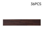 36Pcs Wood-Grain PVC Self-Adhesive Plank Flooring Set, MD040180