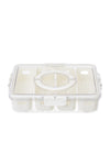 Fridge Storage Container with Four Compartments, WM0760(Ver.2)