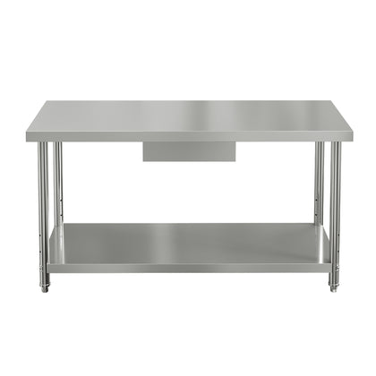 Commercial Kitchen Stainless Steel Prep Table with Drawer, AI1574