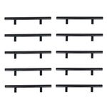 10pcs Stainless Steel T-shaped Cupboard Drawer Door Pull Handles, MD160035 (Ver.2)