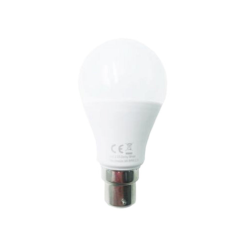 7W LED Ball Bulb B22, 3000K, Paper Pack, AJ0994