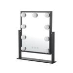Livingandhome Hollywood Vanity Mirror with 9 LED Bulbs, 3 Color Lighting Modes, SC1398
