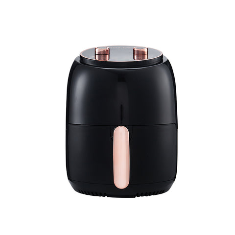 Livingandhome 5.5L Knob Air Fryer Black, DM0491