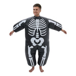 Livingandhome Halloween Skeleton Inflatable Costume for Adult, SW0560