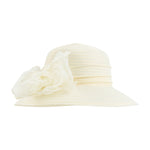 Elegant Bow Organza Sun Hat Accessory for Derby Wedding Party, CA300026